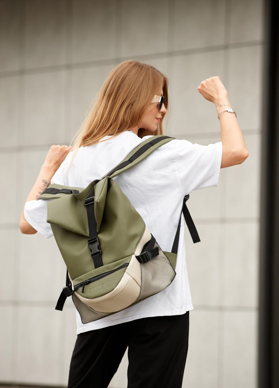 Рюкзак жіночий Sambag ReneDouble хакі
