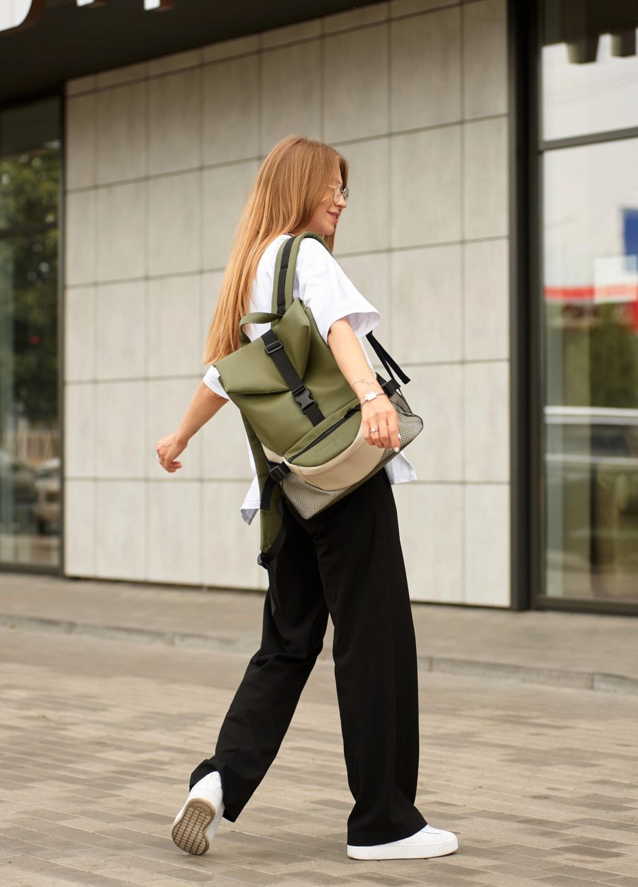 Рюкзак жіночий Sambag ReneDouble хакі