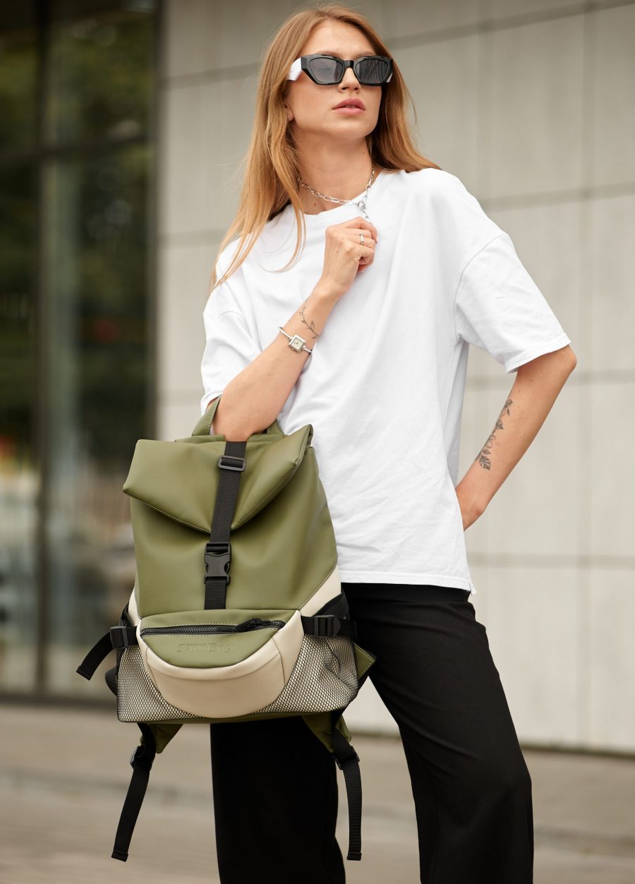 Рюкзак жіночий Sambag ReneDouble хакі