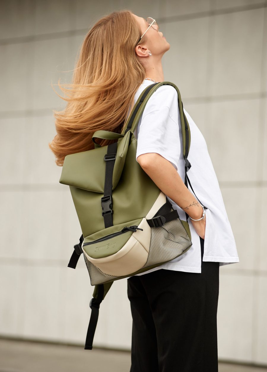 Рюкзак жіночий Sambag ReneDouble хакі