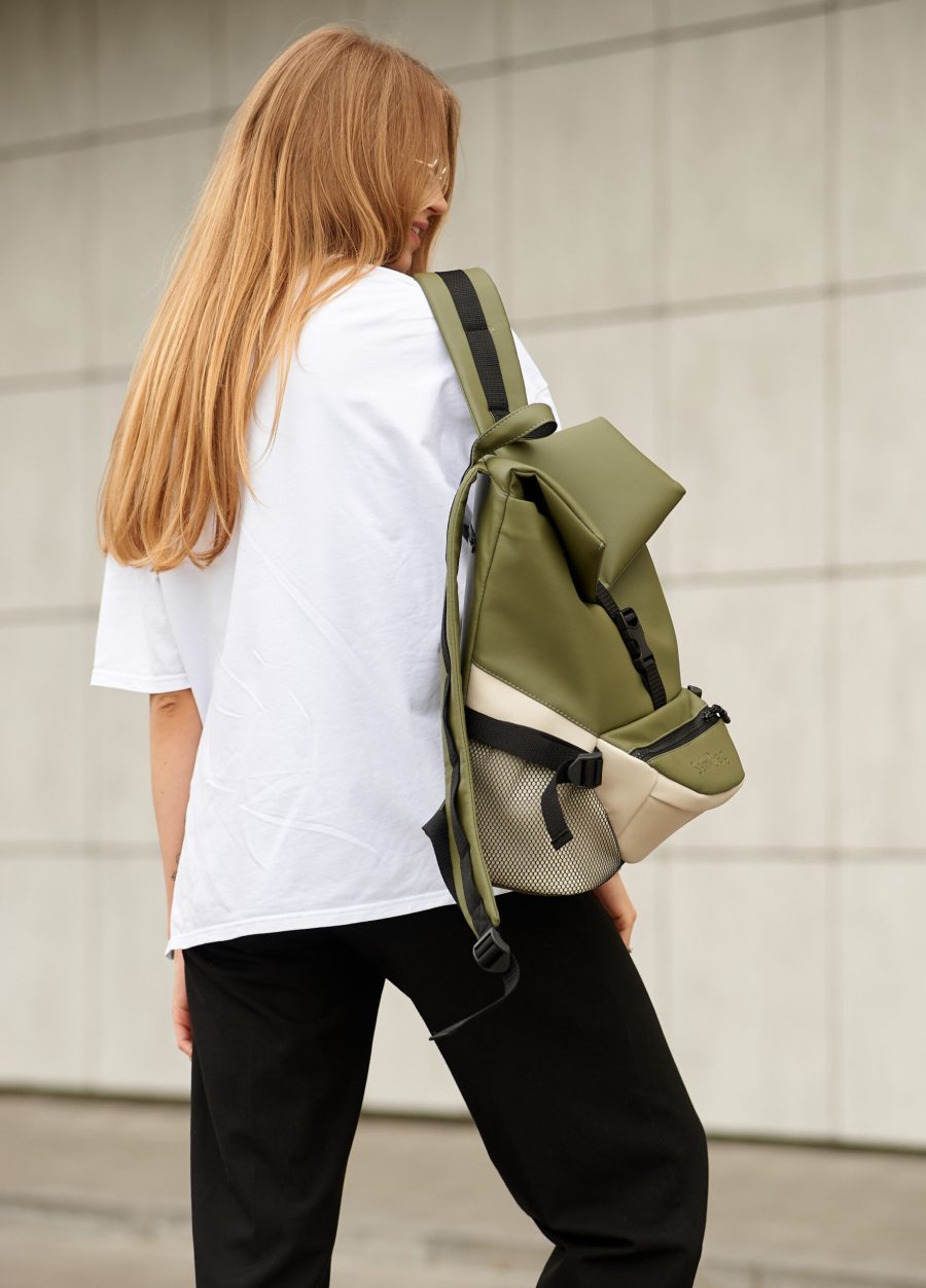 Рюкзак жіночий Sambag ReneDouble хакі