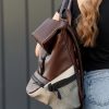 Рюкзак жіночий Sambag ReneDouble шоколадний
