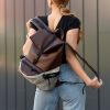 Рюкзак жіночий Sambag ReneDouble шоколадний