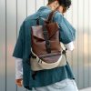 Рюкзак чоловічий Sambag ReneDouble шоколадний
