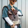 Рюкзак чоловічий Sambag ReneDouble шоколадний