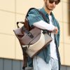 Рюкзак чоловічий Sambag ReneDouble шоколадний