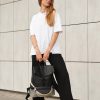 Рюкзак жіночий Sambag ReneDouble чорний із сірим