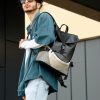 Рюкзак чоловічий Sambag ReneDouble чорний із сірим