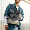 Рюкзак чоловічий Sambag ReneDouble чорний із сірим