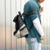 Рюкзак чоловічий Sambag ReneDouble чорний із сірим