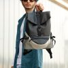 Рюкзак чоловічий Sambag ReneDouble чорний із сірим