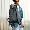 Рюкзак чоловічий Sambag ReneDouble чорний із сірим