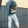 Рюкзак чоловічий Sambag ReneDouble чорний із сірим