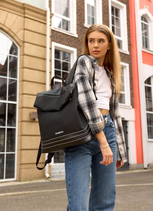 Женский рюкзак Sambag Rene Balance черный