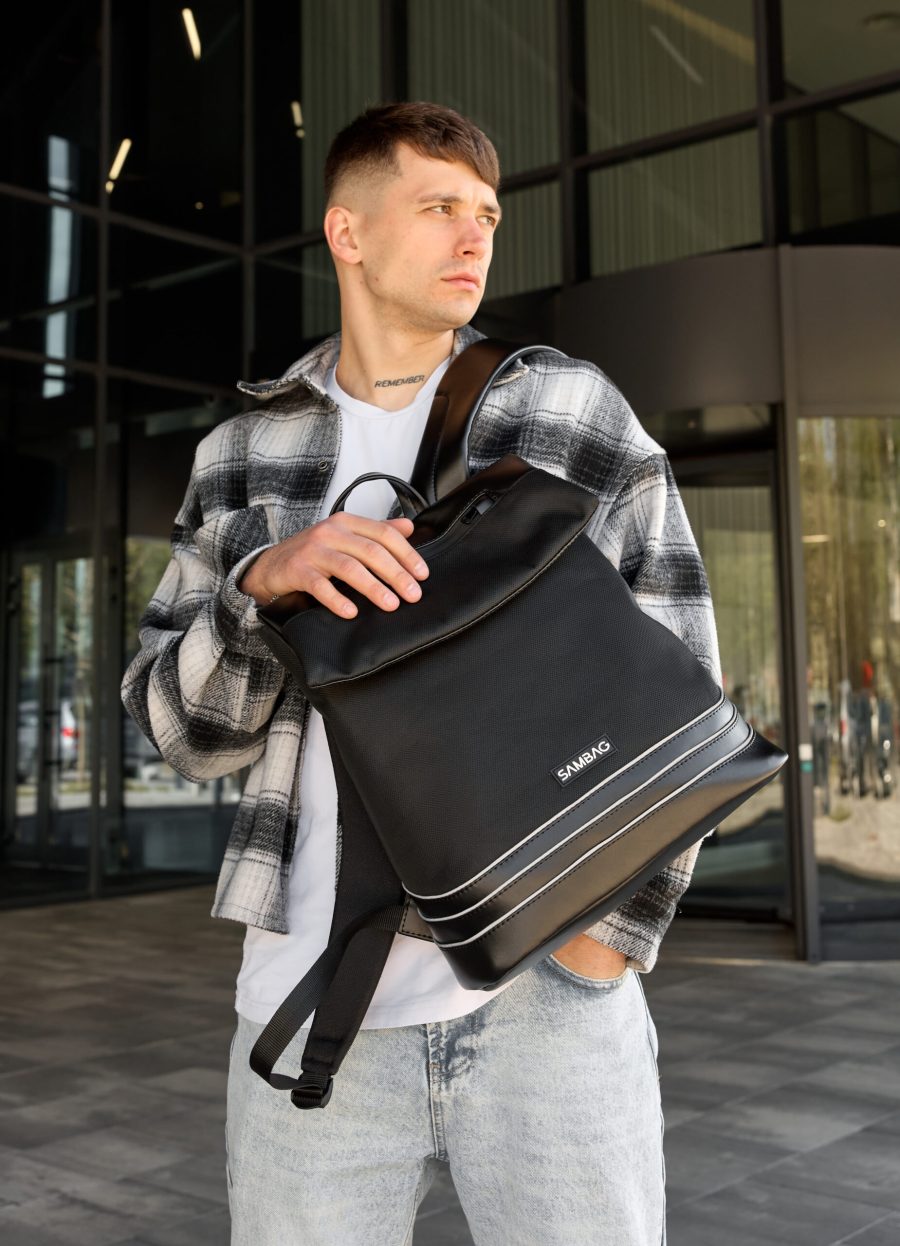 Мужской рюкзак Sambag Rene Balance черный