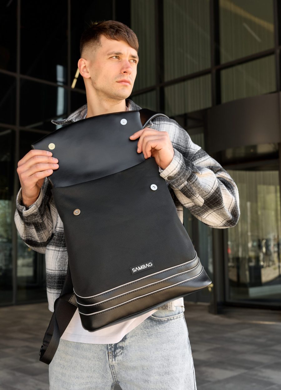 Мужской рюкзак Sambag Rene Balance черный
