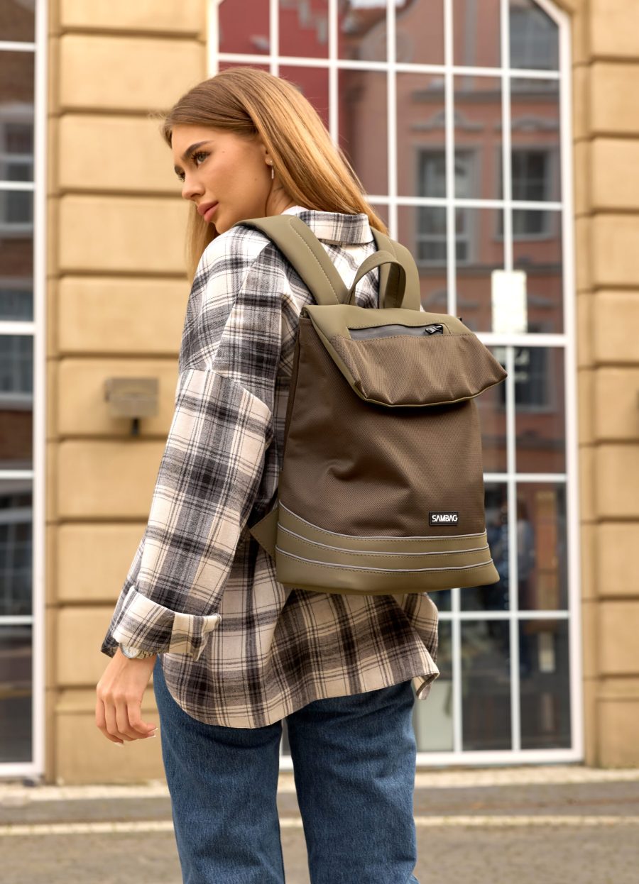 Женский рюкзак Sambag Rene Balance хаки