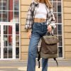 Женский рюкзак Sambag Rene Balance хаки