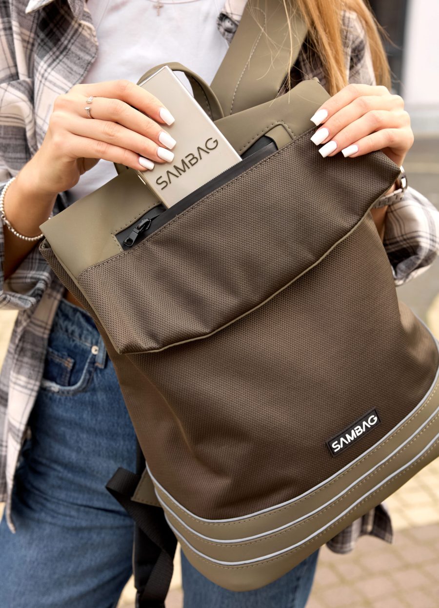 Женский рюкзак Sambag Rene Balance хаки