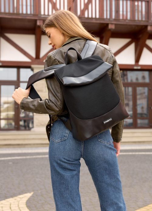 Рюкзак жіночий Sambag Rene Option чорний