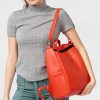 Женский рюкзак-сумка Sambag Trinity красная
