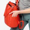 Женский рюкзак-сумка Sambag Trinity красная