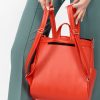 Женский рюкзак-сумка Sambag Trinity красная