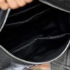 Женский рюкзак-сумка Sambag Trinity крокодил черный
