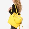 Женский рюкзак-сумка Sambag Trinity желтая