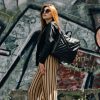 Рюкзак-сумка женская Sambag Trinity строченая черная