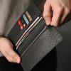 Портмоне чоловіче Skill тиснення пітон чорне