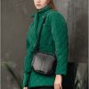 Сумка кросс-боди женская квадратная Sambag Bale SQS черная