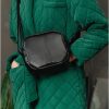Сумка кросс-боди женская квадратная Sambag Bale SQS черная