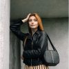 Сумка крос-боді жіноча квадратна Sambag Bale чорна