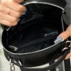 Сумка кросс-боди женская Sambag Bale крокодил черная