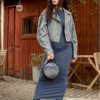 Сумка кросс-боди женская Sambag Bale крокодил черная