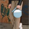 Сумка кросс-боди женская Sambag Bale голубая