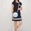 Сумка кросс-боди женская Sambag Bale голубая