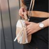 Сумка крос-боді жіноча Sambag Bale бежева