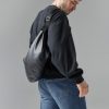 Сумка-бананка мужская Sambag Hobo Bag-Glove черная