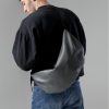 Сумка-бананка мужская Sambag Hobo Bag-Glove графитовая