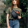 Бананка женская Sambag Tirso Mth с поясом черная