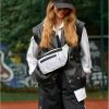 Бананка жіноча Sambag Tirso Max з принтом біла