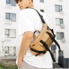 Сумка-бананка мужская Sambag Dynamicdart бежевая