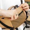 Сумка-бананка мужская Sambag Dynamicdart бежевая