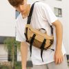 Сумка-бананка мужская Sambag Dynamicdart бежевая