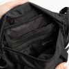 Сумка-бананка женская Sambag Dynamicdart тканевая черная