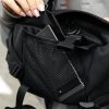 Сумка-бананка женская Sambag Dynamicdart тканевая черная