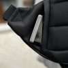 Сумка-бананка женская Sambag Dynamicdart тканевая черная