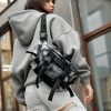 Сумка-бананка женская Sambag Dynamicdart пальмовый принт